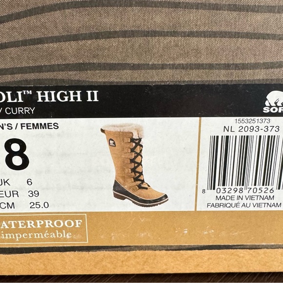 SOREL Tivoli High ll women’s snow/ rain boots - Picture 6 of 6